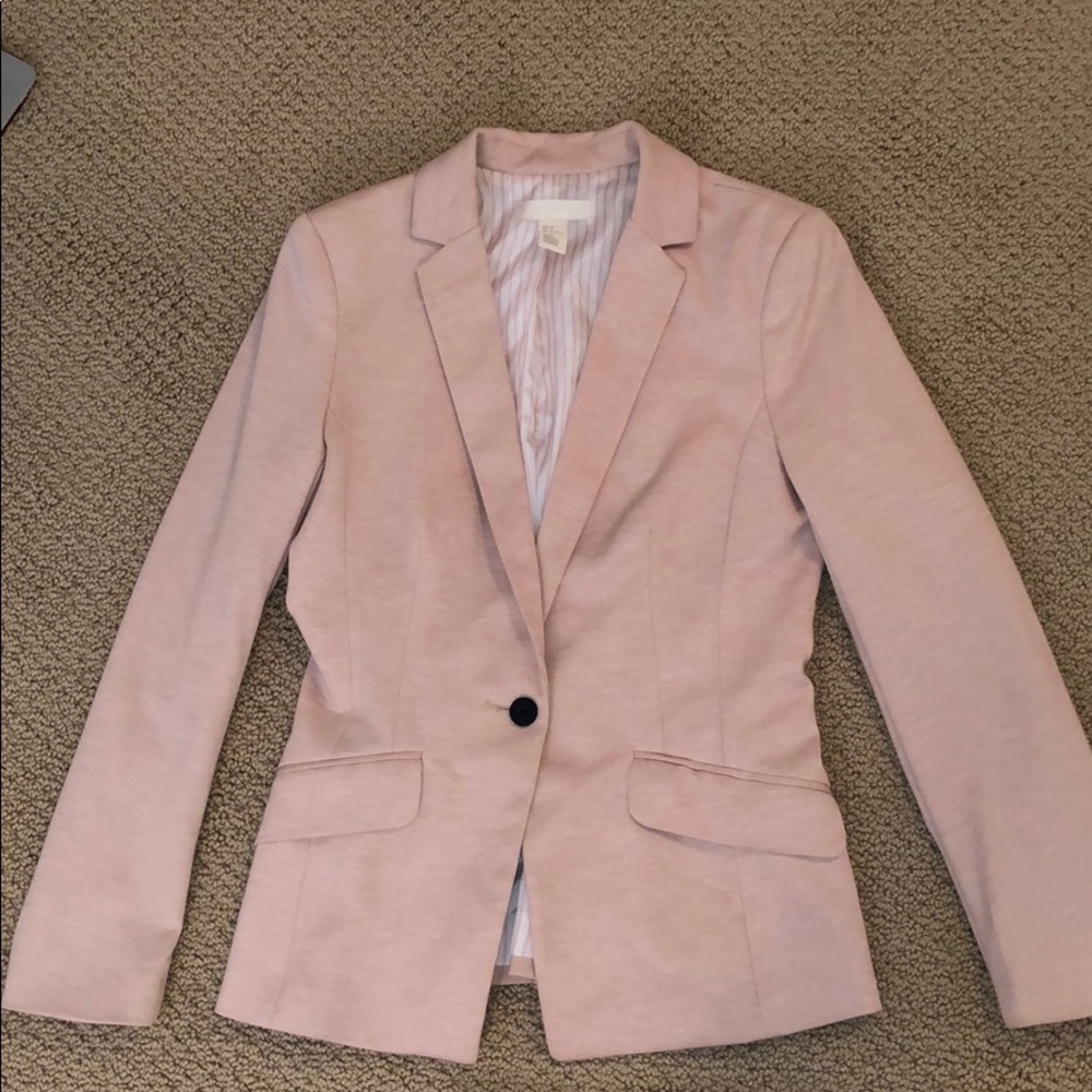 H&M Light Pink Blazer